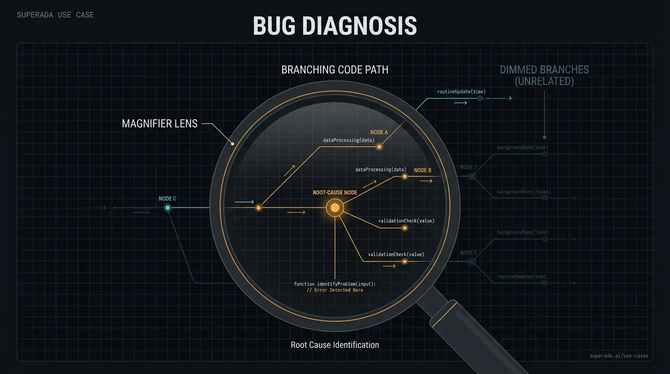 Illustration: Bug diagnosis before fixing