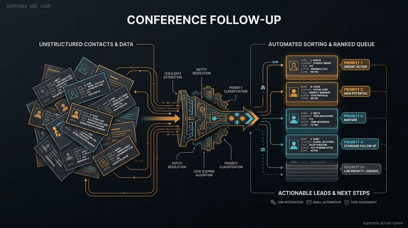 Illustration: Conference follow-up