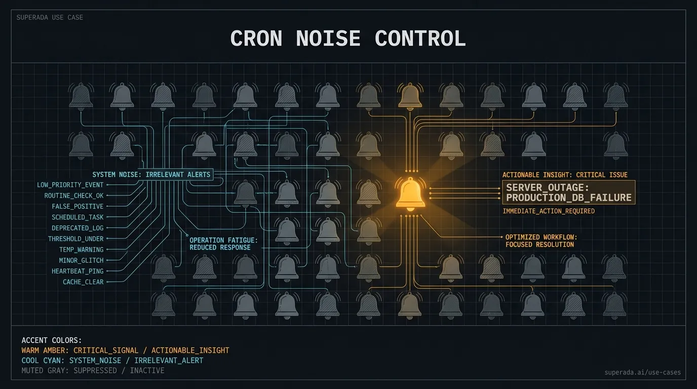 Illustration: Cron noise control